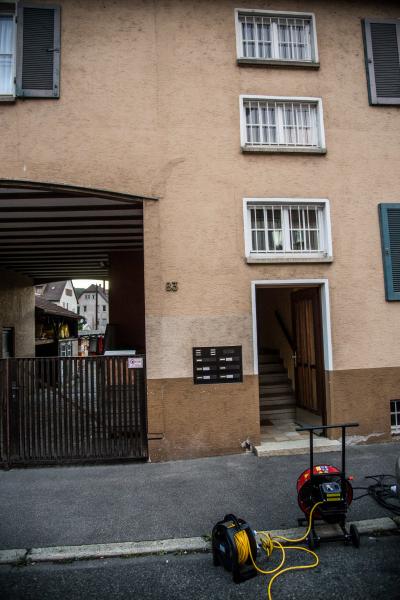 Esslingen-Mettingen: Teelichter auf einem Oelofen loesten Feuerwehreinsatz aus